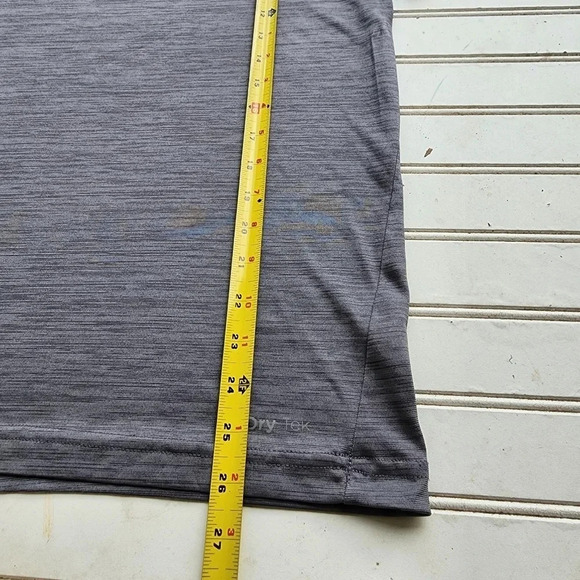 Dry Tek Gear Men'sTee Shirt UV Protection Gray Slate Hawk Sz S - Picture 3 of 7